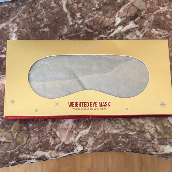 New In Box Sephora Weighted Eye Mask Grey - Picture 1 of 3